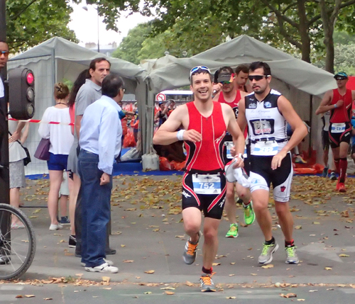 Course triathlon de Paris
